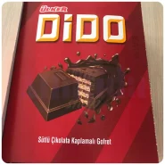 قیمت و خرید ویفر شکلات شیری اولکر مدل دیدو Dido بسته 18 عددی