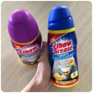 قیمت خرید و فروش فوم تمیز کننده و خوشبو کننده توالت فرنگی البو گریس Elbow Grease رایحه لیمو و تمشک 500 گرم