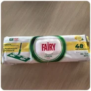 قیمت خرید و فروش دستمال مرطوب تی زمین شوی فیری Fairy بسته 50 عددی
